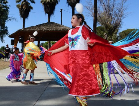 Tachi dancers performed